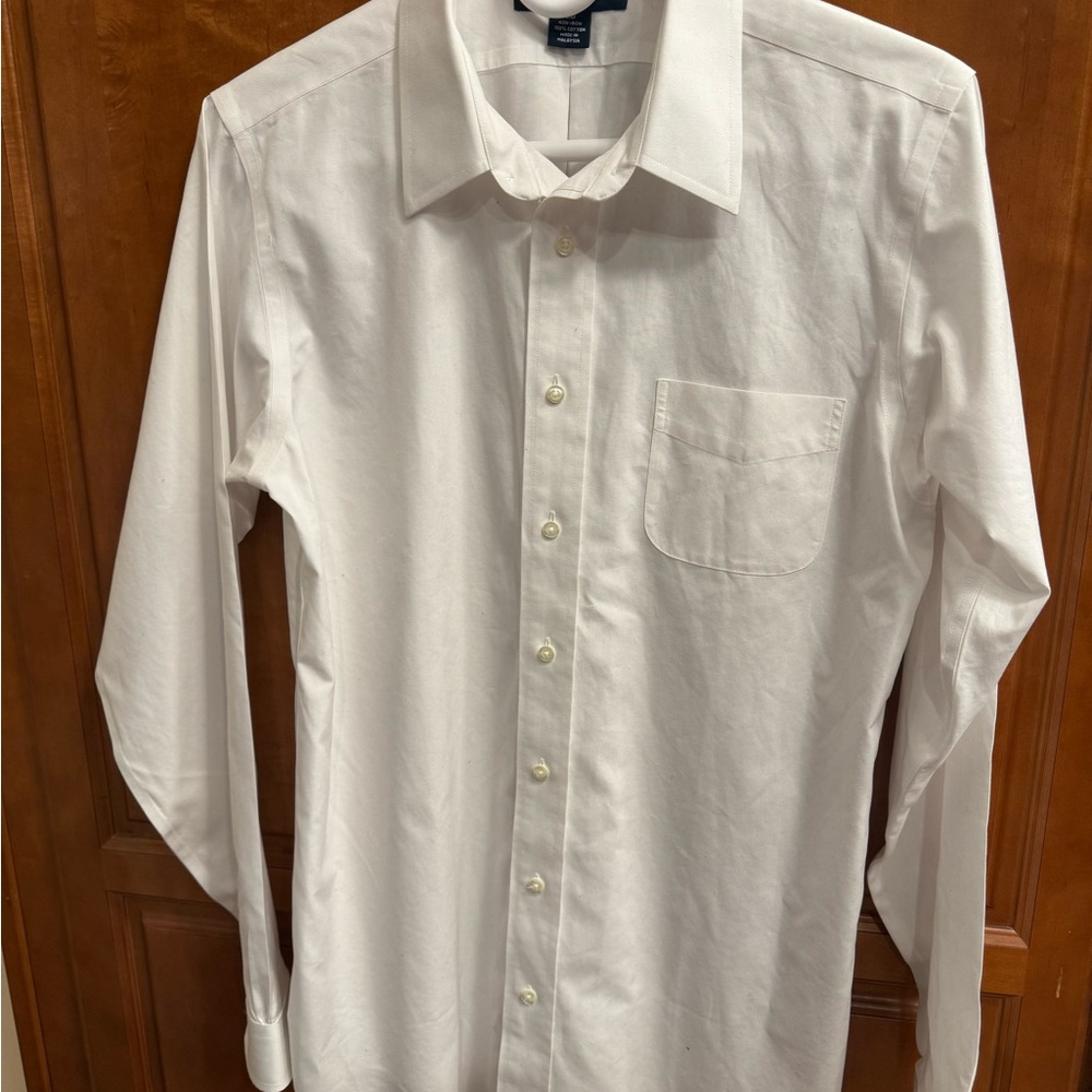 Brooks Brothers Classic White Button-Down Shirt